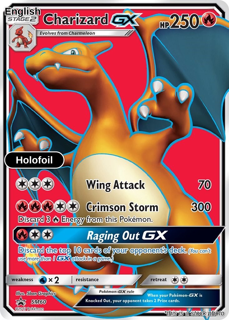 Charizard GX - SM60