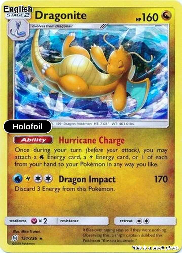 Dragonite - 151/236 (Cracked Ice Holo)