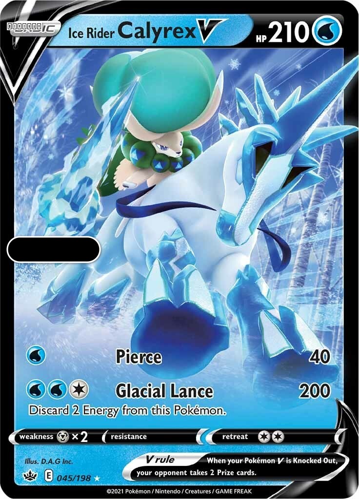 Ice Rider Calyrex V