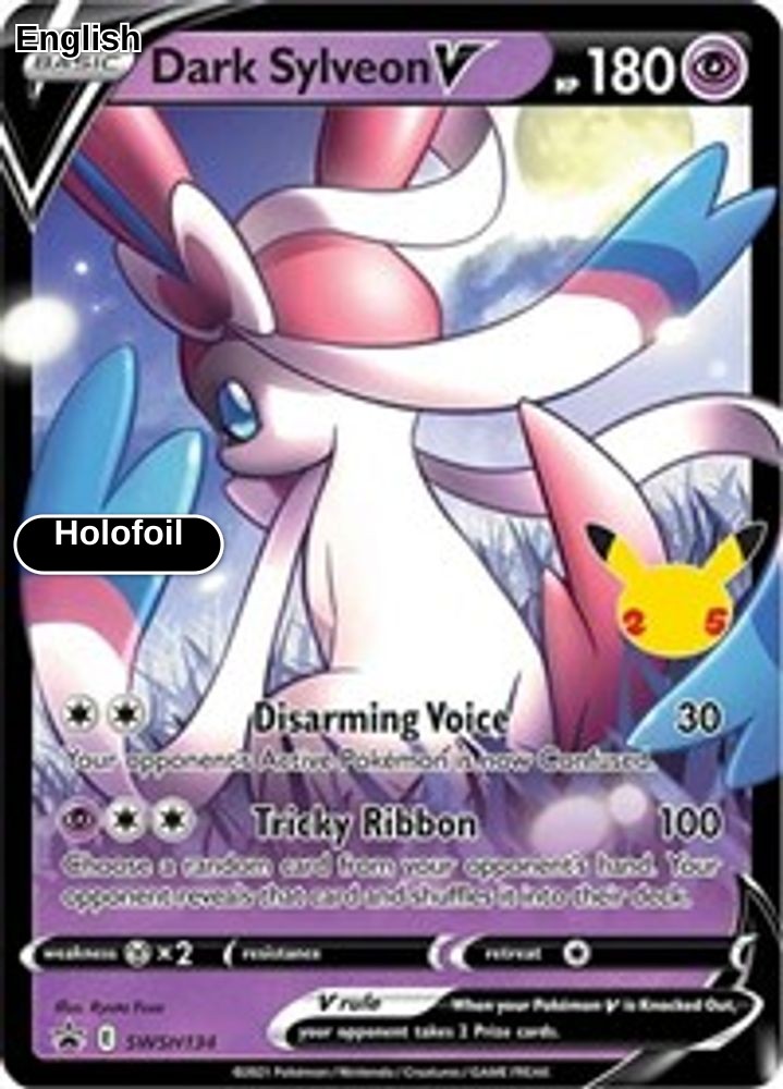 Dark Sylveon V - SWSH134