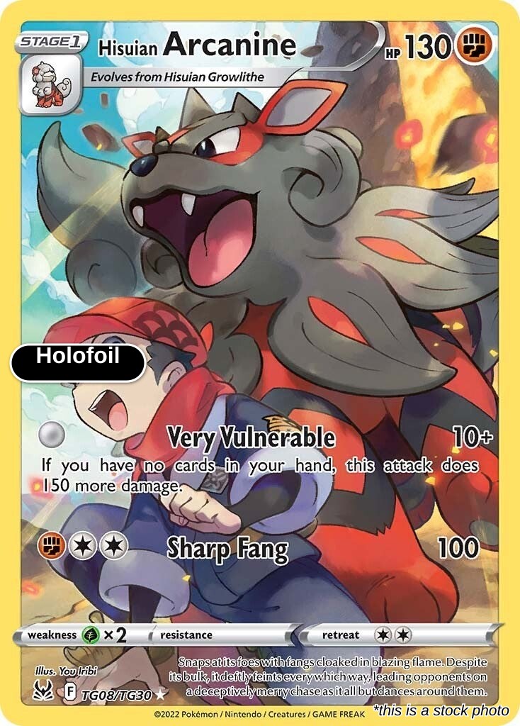 Hisuian Arcanine