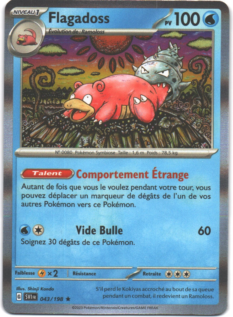 Flagadoss Holo Rare Écarlate et Violet 043 NM