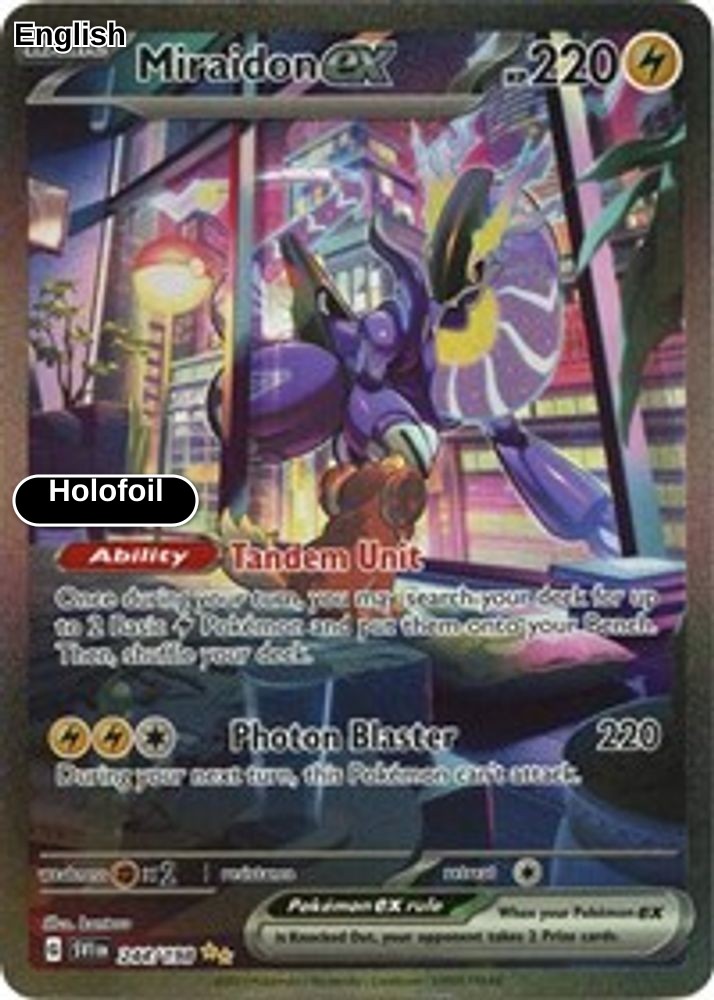 Miraidon ex - 244/198