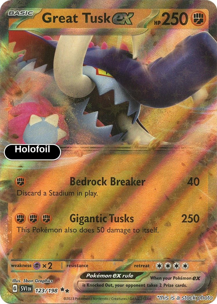 Great Tusk ex - 123/198