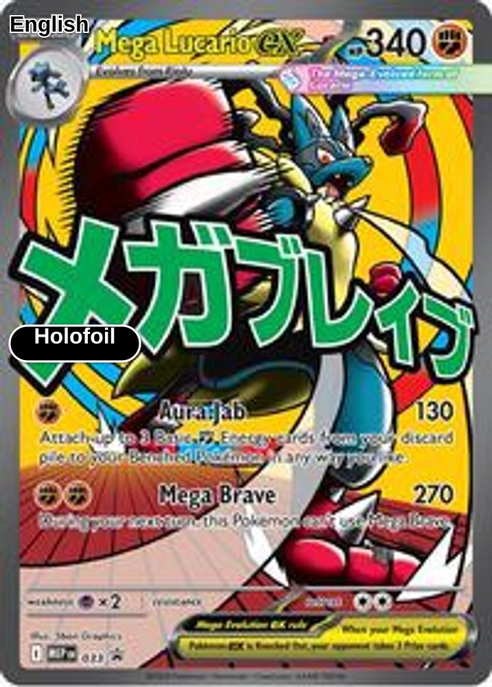 Mega Lucario ex - 033