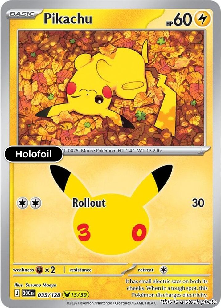 Pikachu - 035/128